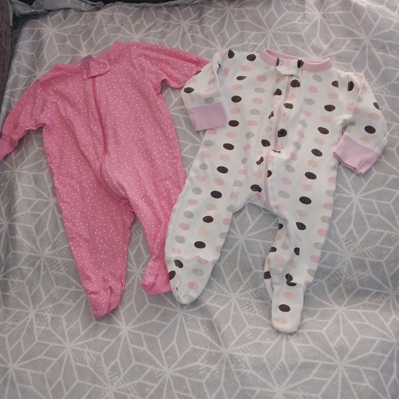 Baby Girl Footies Bundle - Picture 3 of 9
